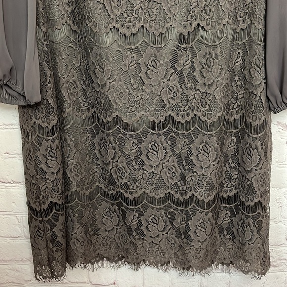 Eliza J Lace Overlay Mini Dress - Picture 4 of 14